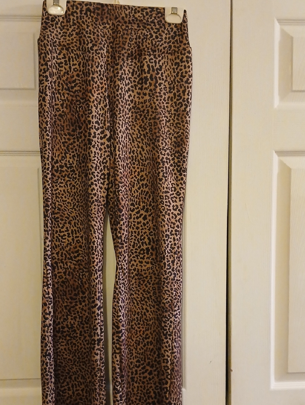 SHEIN Brown Leopard Print Leggings